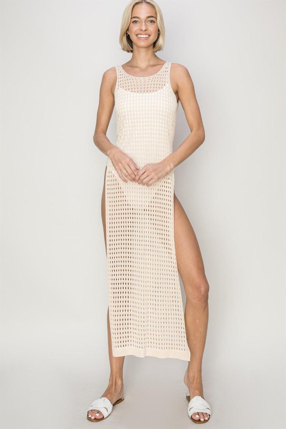 HYFVE Crochet Backless Cover Up Dress - Jessiz Boutique