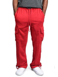 Multi-Pocket Loose Fit Sweatpants