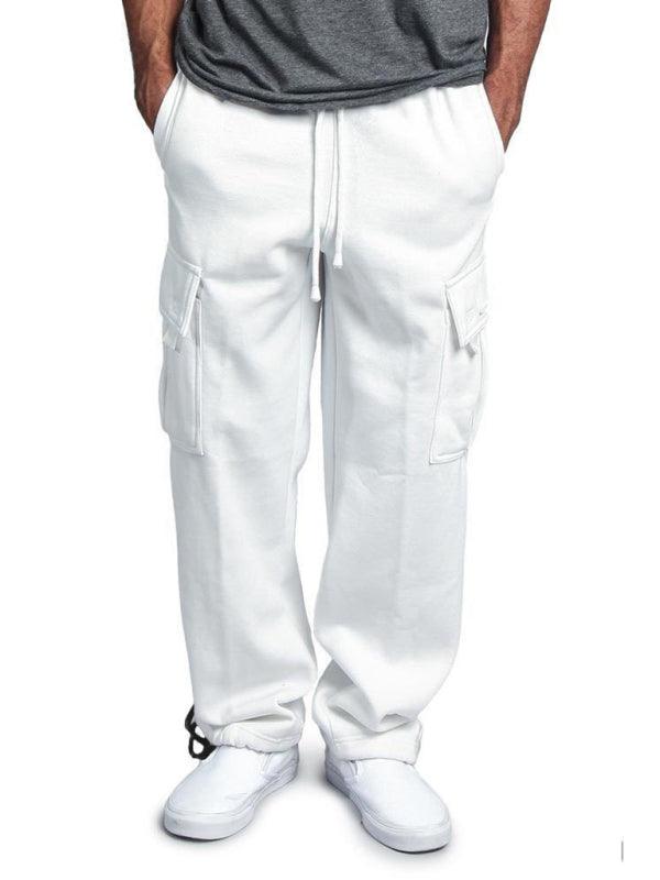 Multi-Pocket Loose Fit Sweatpants