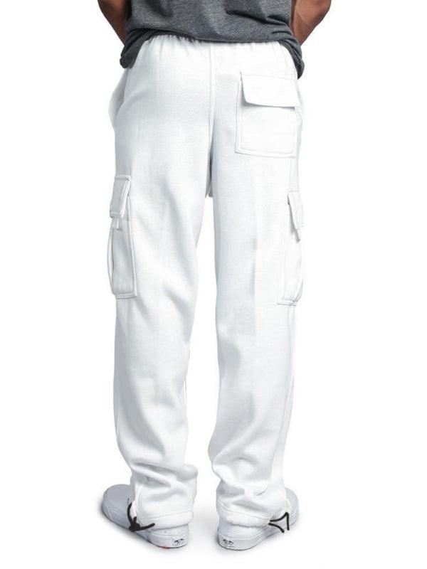 Multi-Pocket Loose Fit Sweatpants