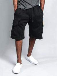 Multi-Pocket Loose Cargo Shorts