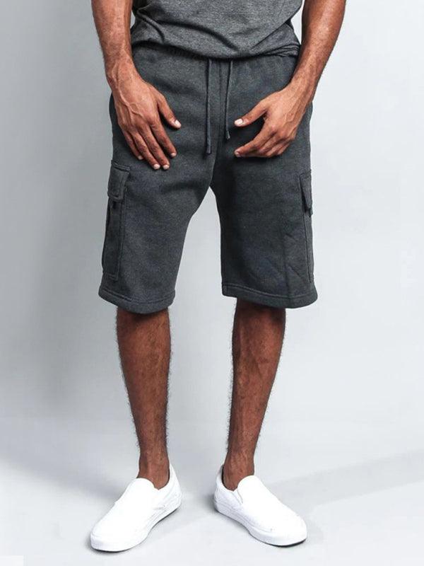 Multi-Pocket Loose Cargo Shorts