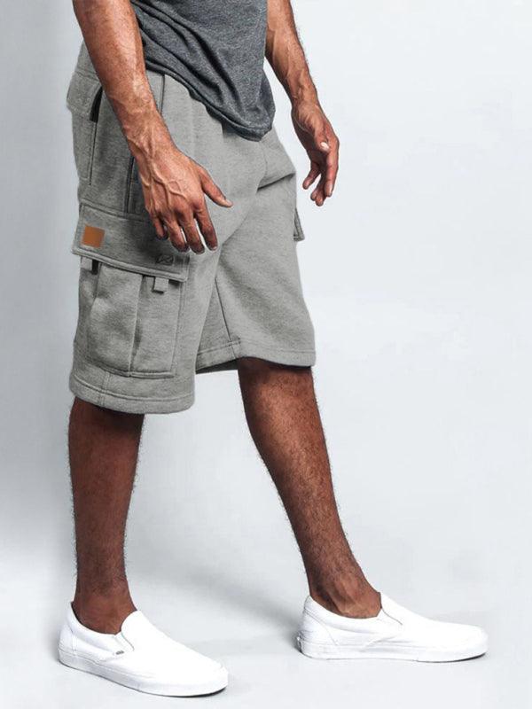 Multi-Pocket Loose Cargo Shorts