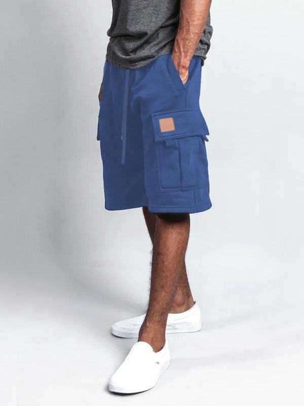 Multi-Pocket Loose Cargo Shorts