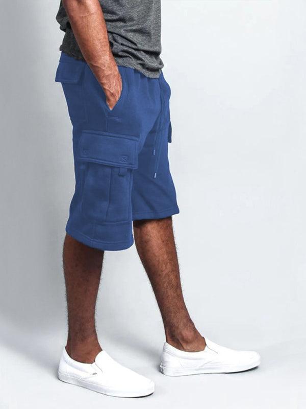 Multi-Pocket Loose Cargo Shorts