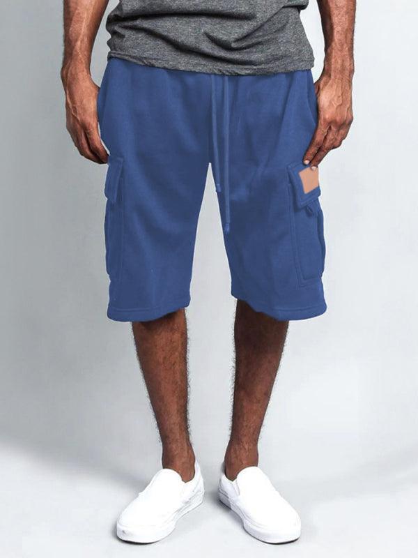 Multi-Pocket Loose Cargo Shorts