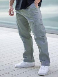 Men's Spliced Casual Sports Loose Pants