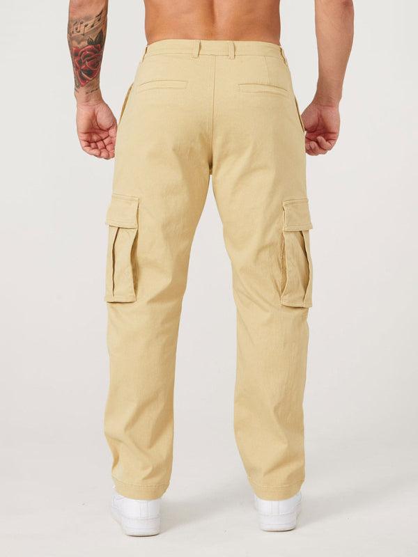 Men's Spliced Casual Sports Loose Pants