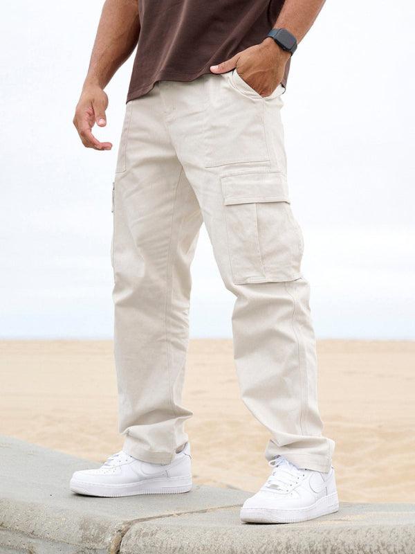 Men's Spliced Casual Sports Loose Pants