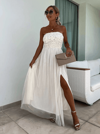 Slit Party Holiday Dress