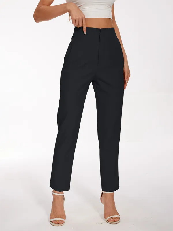 New Women's High Waist Casual Pants