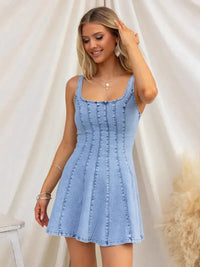 Fashionable Denim Dress