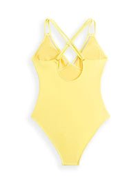 Sling Hollow One-Piece Swimsuit