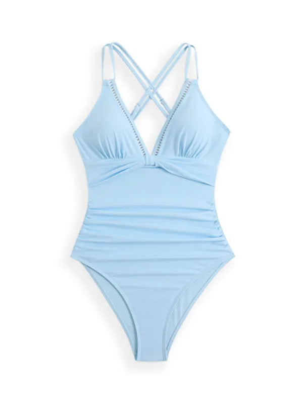 Sling Hollow One-Piece Swimsuit