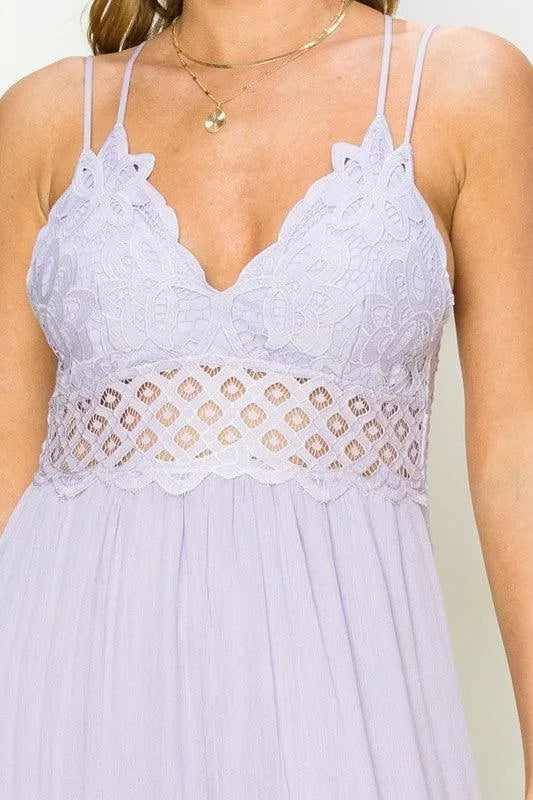 In Love Bustier Lace Maxi Dress - Jessiz Boutique