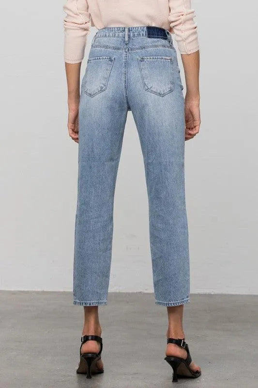 Insane Gene High Rise Straight Jeans - Jessiz Boutique