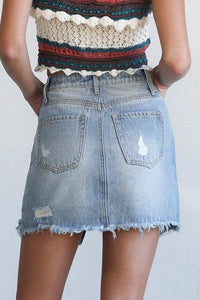 Insane Gene Mid Rise Mini Skirt - Jessiz Boutique