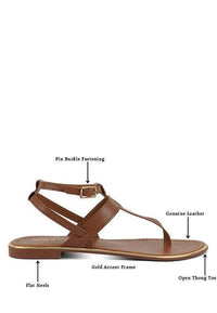 Irene Flat Thong Sandals - Jessiz Boutique