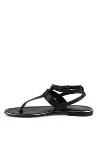 Irene Flat Thong Sandals - Jessiz Boutique