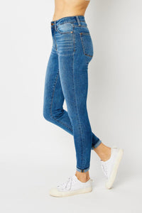 Judy Blue Cuffed Hem Skinny Jeans - Jessiz Boutique
