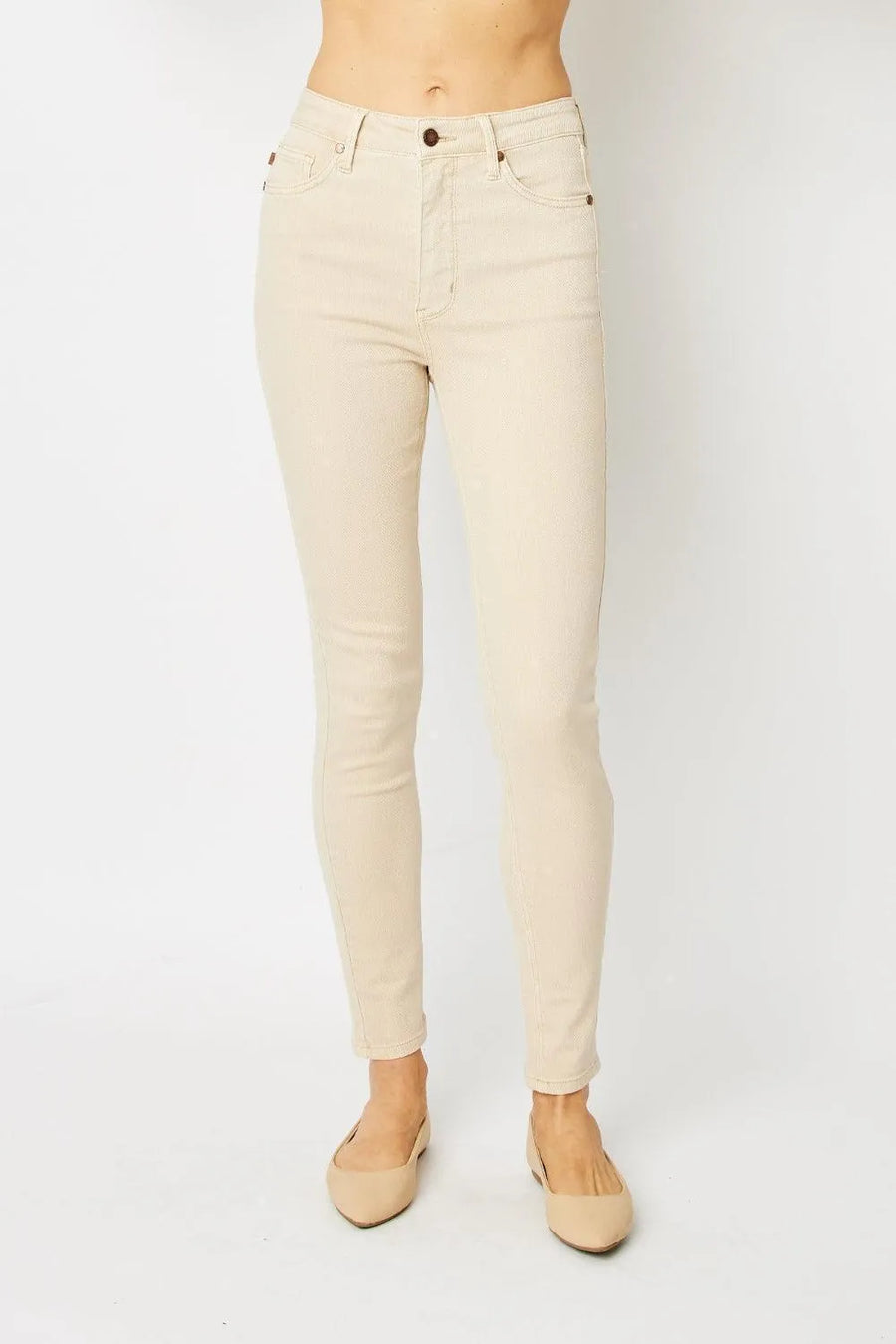 Judy Blue Garment Dyed Tummy Control Skinny Jeans - Jessiz Boutique