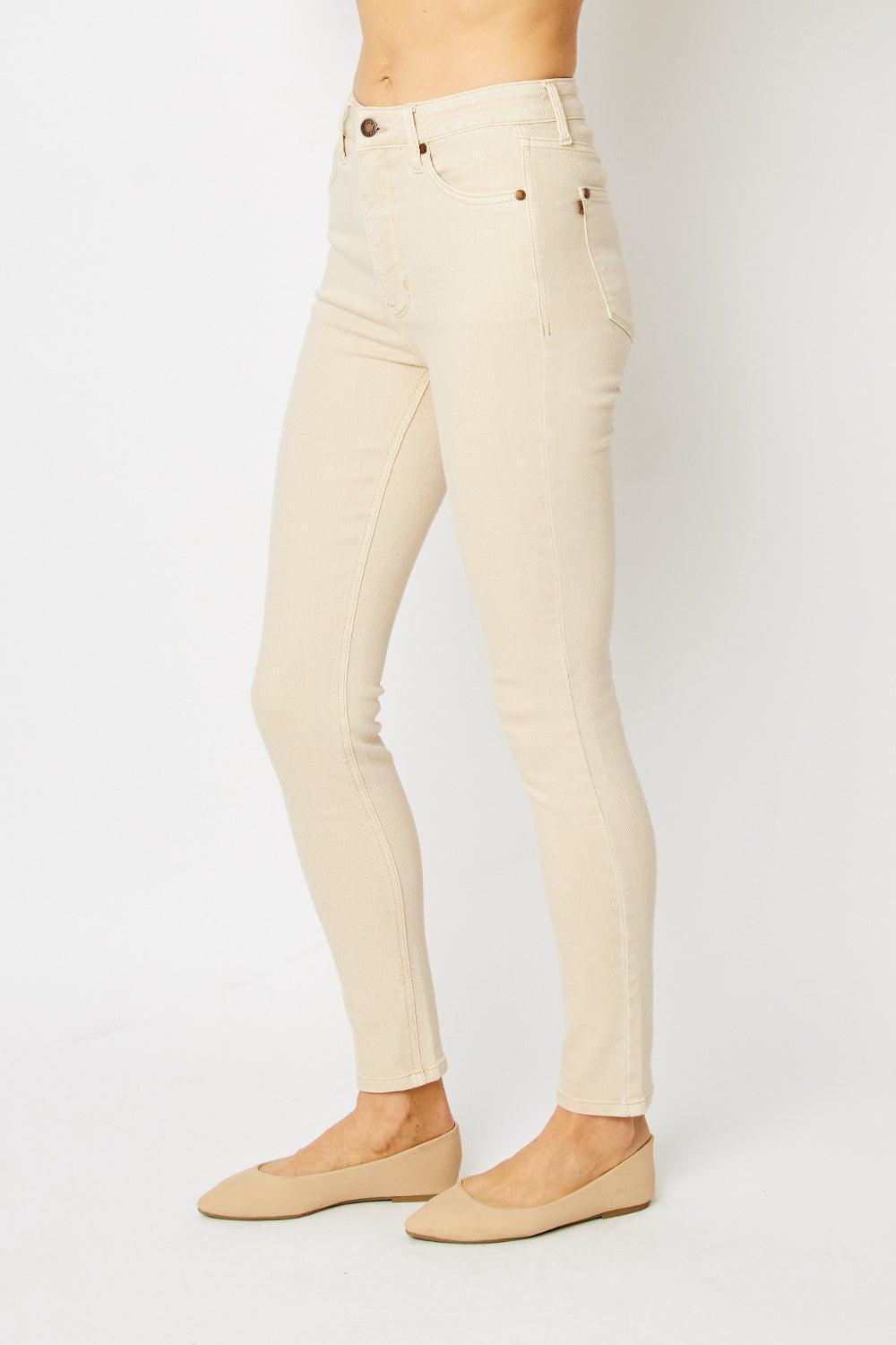 Judy Blue Garment Dyed Tummy Control Skinny Jeans - Jessiz Boutique