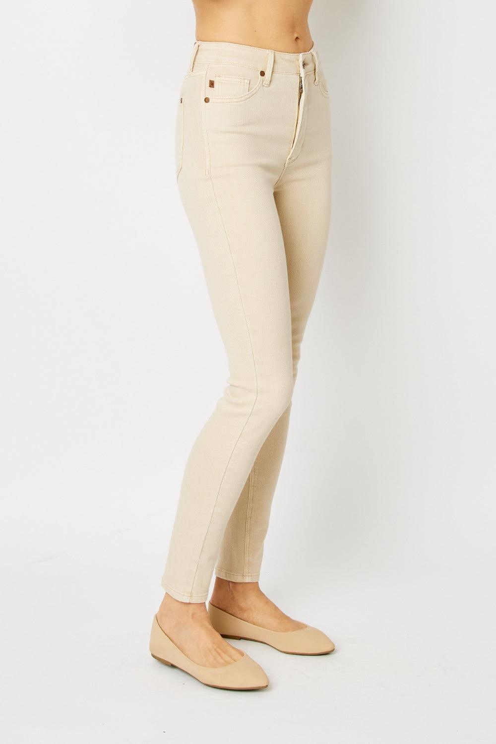 Judy Blue Garment Dyed Tummy Control Skinny Jeans - Jessiz Boutique