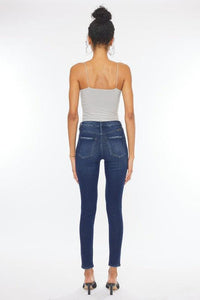 Kancan High Rise Piecing Detail Super Skinny Jeans - Jessiz Boutique