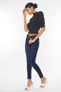 Kancan Mid Rise Basic Super Skinny Jeans - Jessiz Boutique