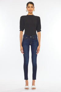 Kancan Mid Rise Basic Super Skinny Jeans - Jessiz Boutique