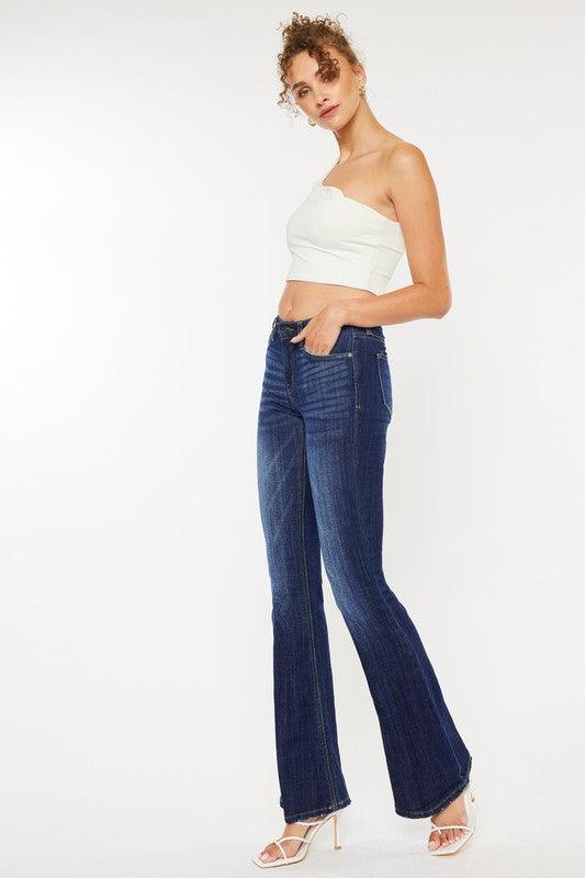 Kancan Mid Rise Flare Jeans - Jessiz Boutique
