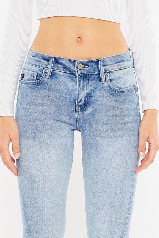 Kancan Mid Rise Y2K Bootcut Jeans - Jessiz Boutique