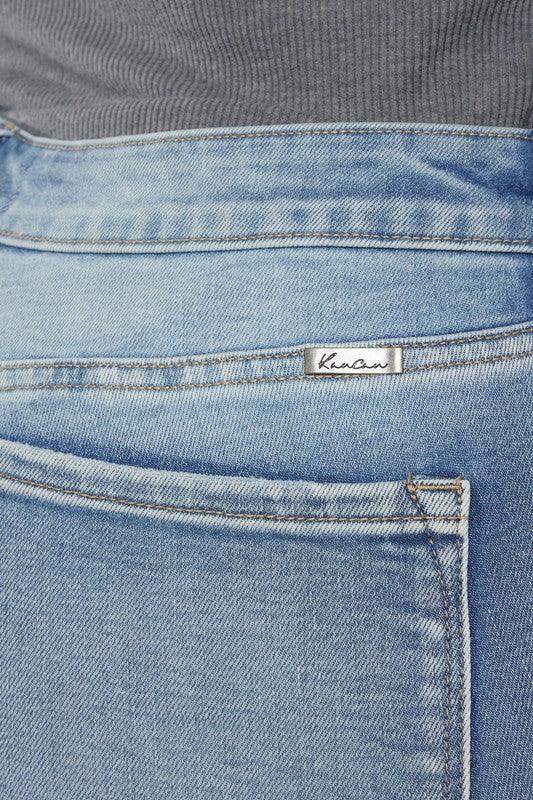 Kancan Plus Mid-Rise Y2K Medium Wash Bootcut Jeans - Jessiz Boutique
