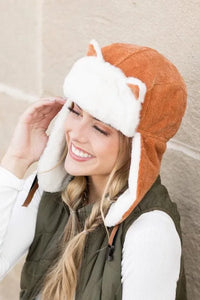 Kitten Ear Trapper Hat - Jessiz Boutique