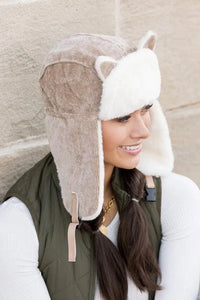 Kitten Ear Trapper Hat - Jessiz Boutique