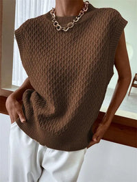 Knit Sweater Vest - Jessiz Boutique