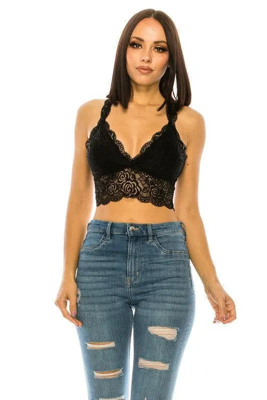 Lace Croptop - Jessiz Boutique