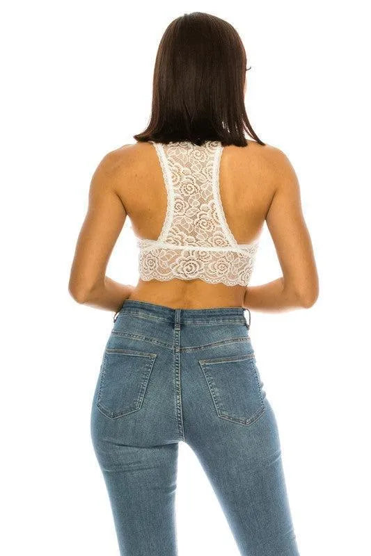 Lace Croptop - Jessiz Boutique