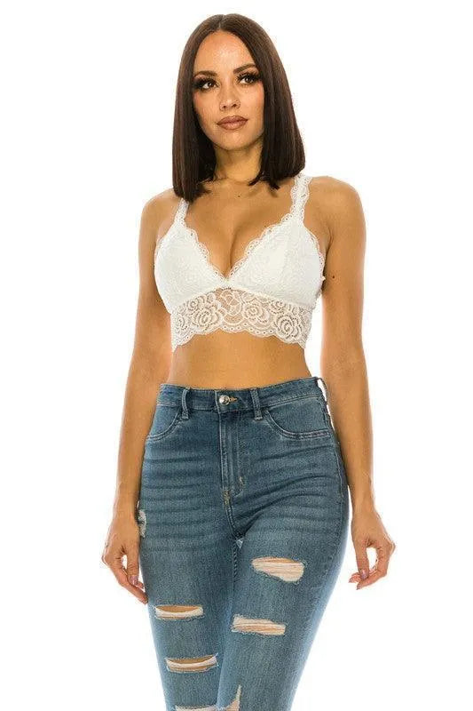 Lace Croptop - Jessiz Boutique