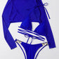 Long-Sleeved Mesh Jacket Three-Piece Swimsuit - Jessiz Boutique