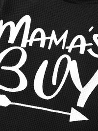 MAMA'S BOY Waffled Jumpsuit with Hood - Jessiz Boutique