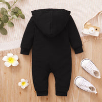 MAMA'S BOY Waffled Jumpsuit with Hood - Jessiz Boutique