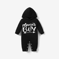 MAMA'S BOY Waffled Jumpsuit with Hood - Jessiz Boutique