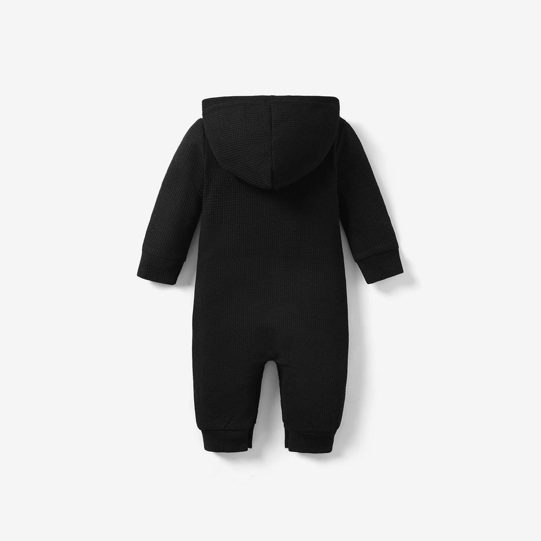 MAMA'S BOY Waffled Jumpsuit with Hood - Jessiz Boutique