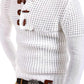 Men's Quarter Button Knit Sweater - Jessiz Boutique