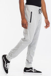 Men's Solid Heathered Jogger - Jessiz Boutique