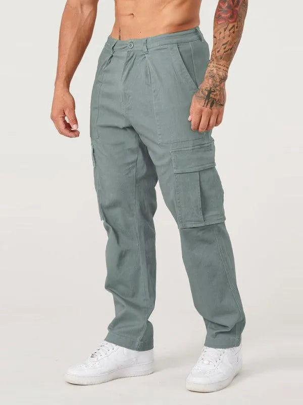 Men's Spliced Casual Sports Loose Pants - Jessiz Boutique