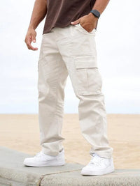 Men's Spliced Casual Sports Loose Pants - Jessiz Boutique