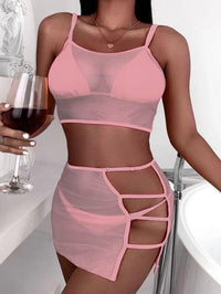 Mesh Cover Two Piece - Jessiz Boutique