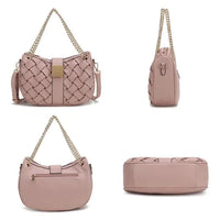 MKF Solari Braided Chain Shoulder Bag by Mia K - Jessiz Boutique